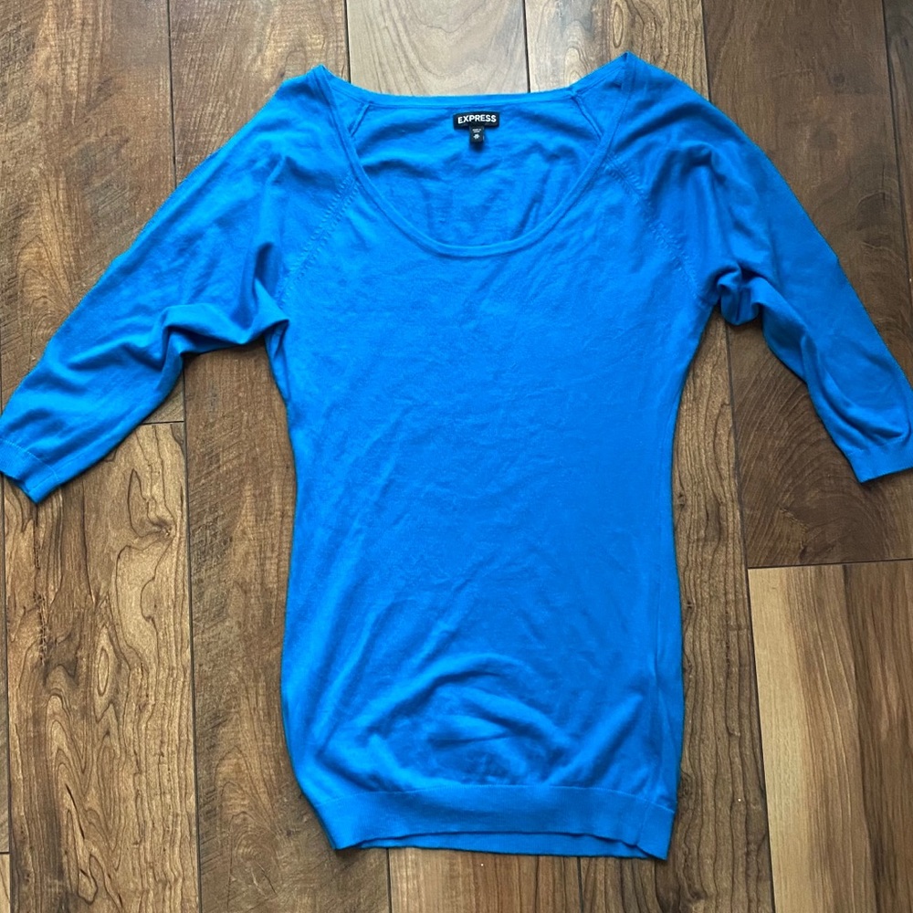 Express sweater XS cold shoulder